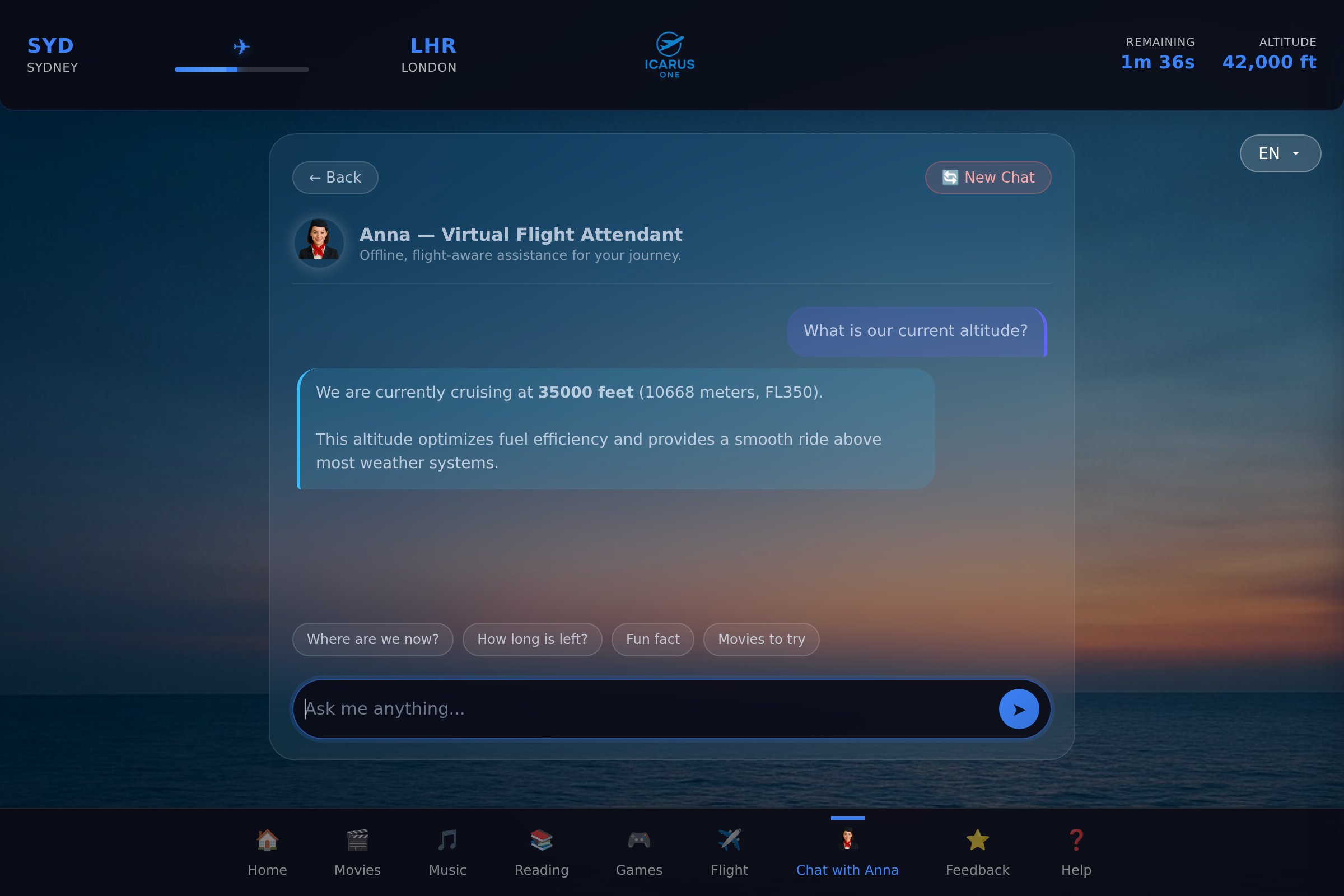 Anna AI Natural Conversation Interface